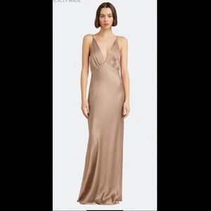 NBW Bec + Bridge Lorelai V Maxi Dress in Golden Size 2
